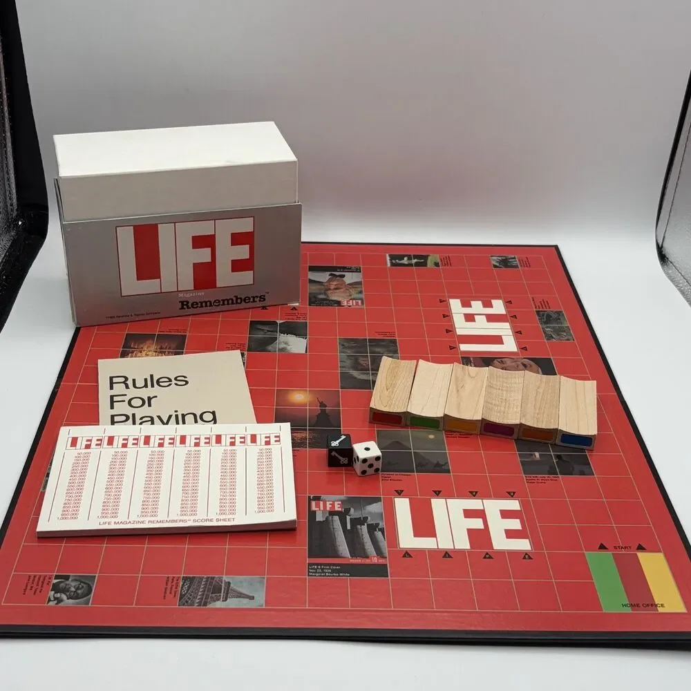 Vintage 1985 Life Magazine Remembers Game Selchow & Righter No. 83. Cool History